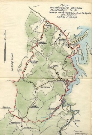 Mapa poglądowa Obwodu 209pk